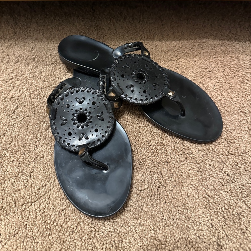 Black Jack Rogers jellies size 9